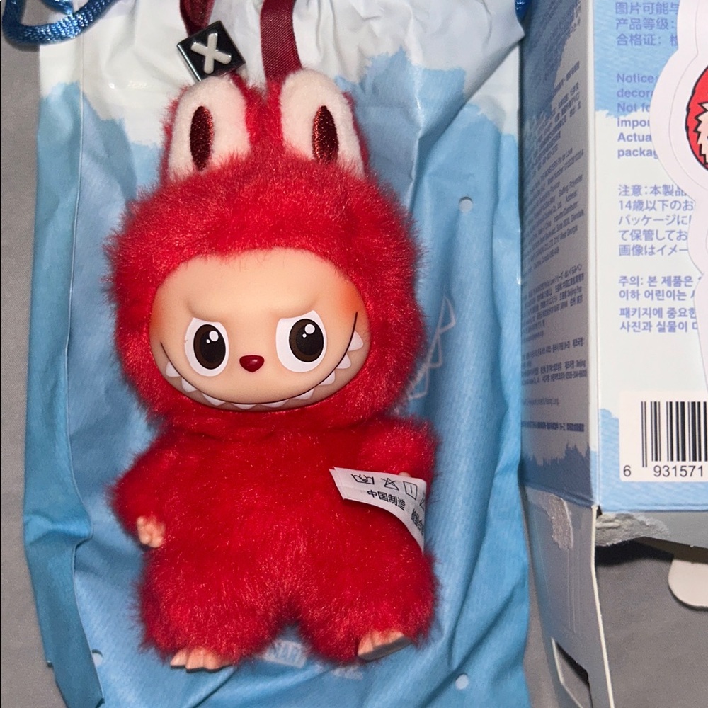 Letter X New V4 THE MONSTERS LABUBU PIN FOR LOVE SERIES VINYL PLUSH PENDANT - Picture 9 of 13
